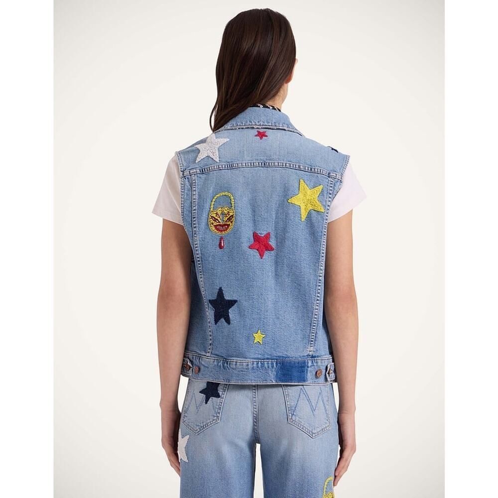 Brand New MOTHER x La DoubleJ The Clean Armhole Drifter Vest Size XL - Picture 2 of 10